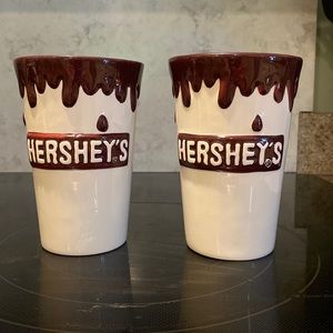Two ceramic Hershey’s Mugs